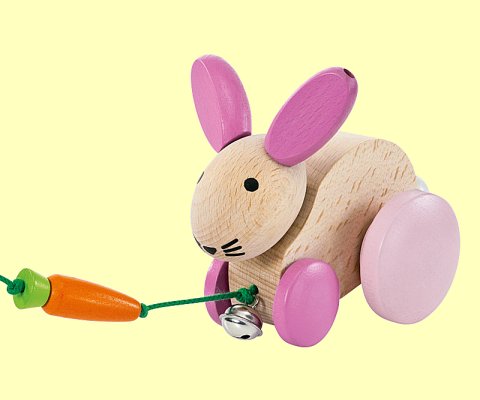 Hanna Hoppel Nachzieh-Hase Selecta 1618 ab 1 Jahr - Normalbild