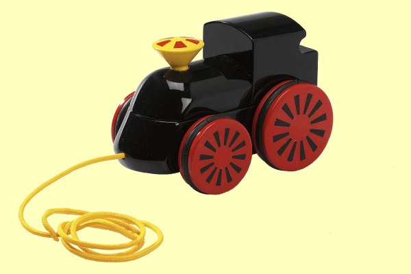 Nachzieh-Lok Brio schwarz 30304 - Normalbild