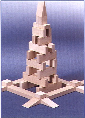 Bausteine Basisbausteine Extrapack Leistensatz Haba 1078 - Normalbild