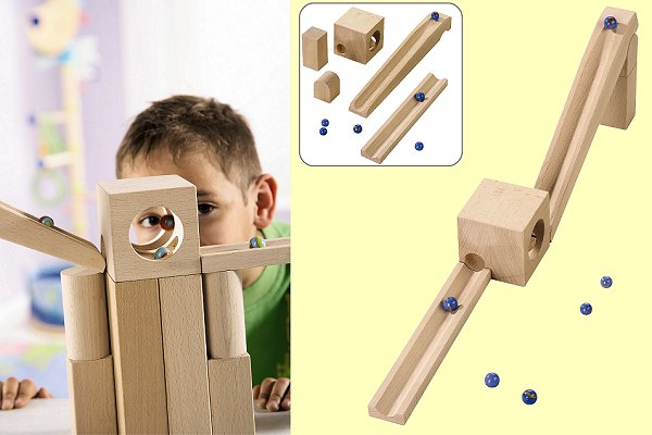 Kugelbahn Bausatz Zusatzpack Loopingbahn Haba 3567 - Normalbild