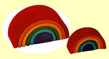 Regenbogen gro� 6- teilig Grimms - Normalbild