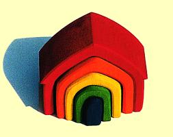 Haus bunt Grimms - Normalbild
