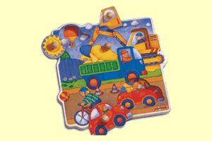 City Puzzle Baustelle Chelona 21101 - Normalbild