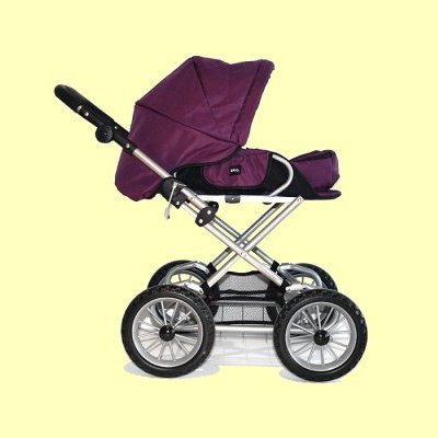Puppenwagen Kombi Violett Brio 24890310 - Normalbild