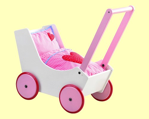 Puppenwagen Herzen Haba 0950 - Normalbild