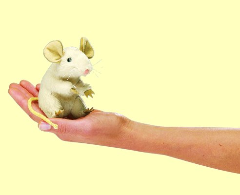 Fingerpuppe Mini Haustier-Maus Folkmanis 2674 - Normalbild