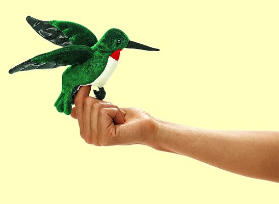 Fingerpuppe Mini Kolibri Folkmanis 2691 - Normalbild