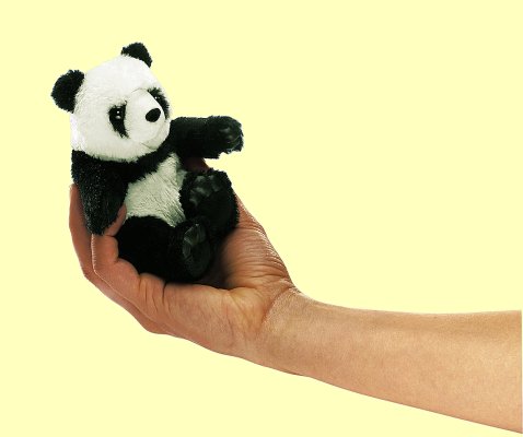 Fingerpuppe Mini Panda Folkmanis 2694 - Normalbild