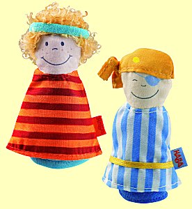 Fingerpuppenspiel Piraten Locke und Socke Haba 2528 - Normalbild