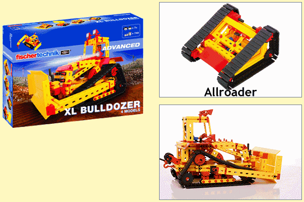 Fischertechnik 505280 ADVANCED XL Bulldozer ab 7 Jahre - Normalbild