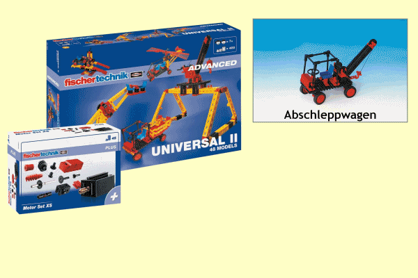 Fischertechnik 508779 ADVANCED Universal II m. Motor Set XS - Normalbild