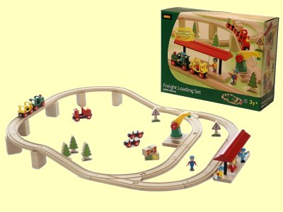 Brio Bahn G�terbahnhof Brio 33017 - Normalbild