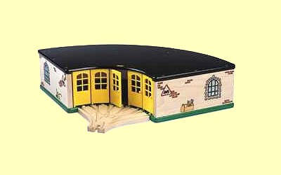 Brio Bahn Gro�er Ringlokschuppen Brio 33456 - Normalbild