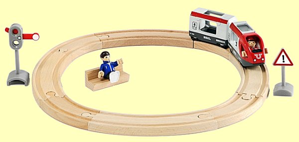 Brio Bahn Starter Set Personenzug Brio 33511 - Normalbild