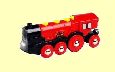 Brio Bahn Rote Lola Batterielok Brio 33223 - Normalbild
