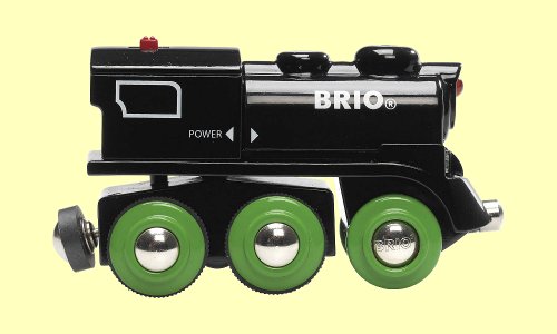 Brio Bahn Schwarze Lok mit 4 Radantrieb Brio 33247 - Normalbild