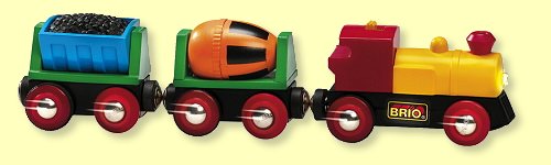 Brio Bahn Zug mit Batterielok Brio 33535 - Normalbild