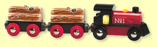 Brio Bahn Zug mit Holzladung Brio 33536 - Normalbild