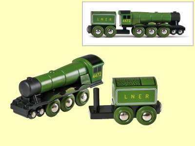 Brio Bahn Flying Scotsman mit Tender Brio 33687 - Normalbild