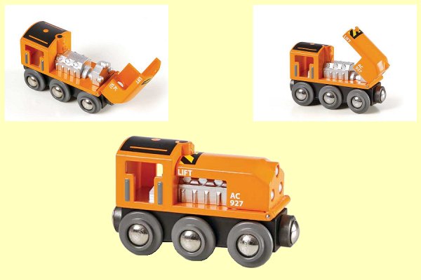Brio Bahn Rangierlok mit Klappe Brio 33694 - Normalbild