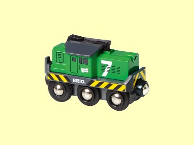Brio Bahn Batterie-Frachtlok Brio 33214 - Normalbild