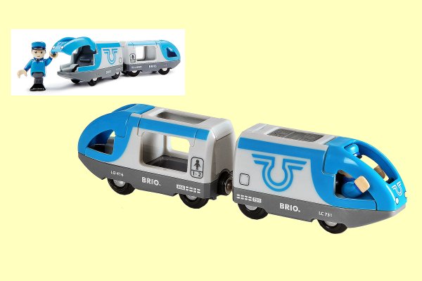 Brio Bahn Blauer Reisezug Brio 33506 - Normalbild