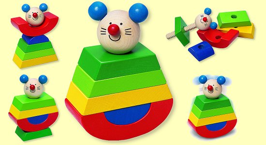Schraubspiel Turnello ab 1 Jahr Selecta 1528 - Normalbild