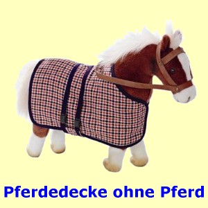 Pferdedecke rot/blau G�tz 3401570 - Normalbild