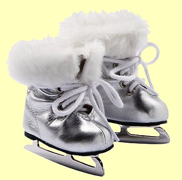 Puppenzubeh�r Schlittschuhe 42cm + 46cm-50cm G�tz 3401686 - Normalbild