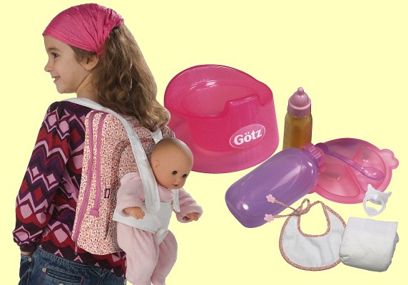 Puppenzubeh�r On Tour Care Set 33cm-42cm G�tz 3401937 - Normalbild