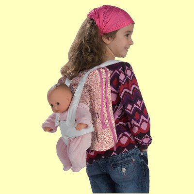 Puppenzubeh�r Wickeltasche Rucksack G�tz 3401814 - Normalbild