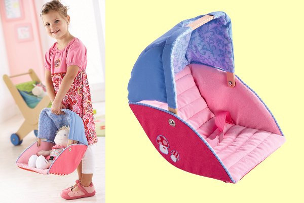 Babyschale f�r Babypuppen Haba 3881 ab 1 1/2 Jahre - Normalbild