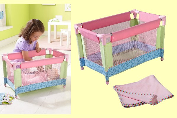 Puppenzubeh�r Puppenbett Luca Haba 2517 ab 1 1/2 Jahre - Normalbild