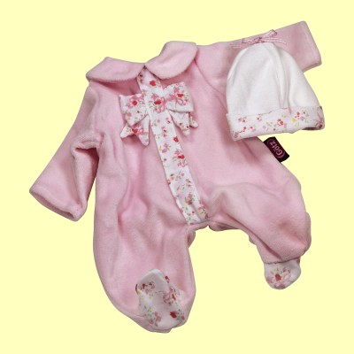 Puppenkleidung Baby 30cm-33cm Strampler pink G�tz 3401837 - Normalbild