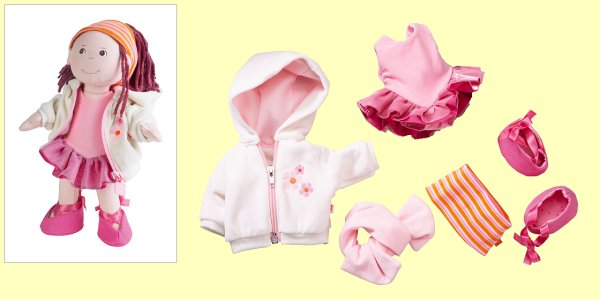 Puppenkleidung Set Ballerina 30cm Haba 3655 - Normalbild