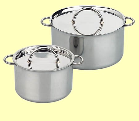 Kochtopf Henkeltopf Edelstahl 12cm - Normalbild