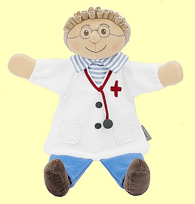 Handpuppe Arzt Sterntaler 36052 - Normalbild