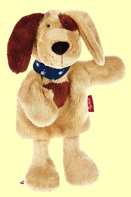 Handpuppe Fuffi Wuff Hund 34cm Sigikid 38174 - Normalbild