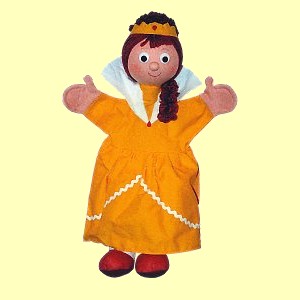 Kasperlepuppe K�nigin 30cm - Normalbild