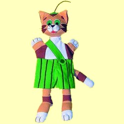 Kasperlepuppe Findus 35cm - Normalbild