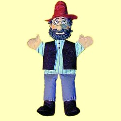 Kasperlepuppe Petterson 40cm - Normalbild