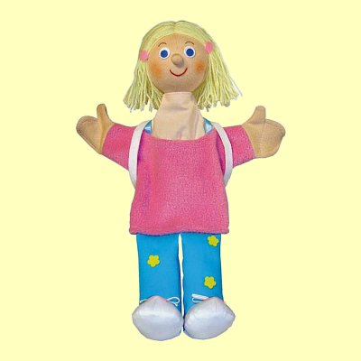 Kasperlepuppe Schulm�dchen 30cm - Normalbild
