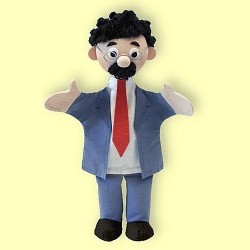 Kasperlepuppe Vater 30cm - Normalbild