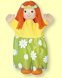 Kasperlepuppe Blumenfee 30cm - Normalbild