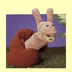 Handpuppe Schnecke Folkmanis 2028 - Normalbild