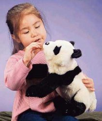 Handpuppe Kleiner Panda Folkmanis 2364 - Normalbild