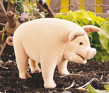 Handpuppe Schwein Folkmanis 2260 - Normalbild