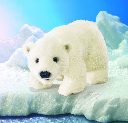 Handpuppe Eisb�rbaby Folkmanis 5001 - Normalbild