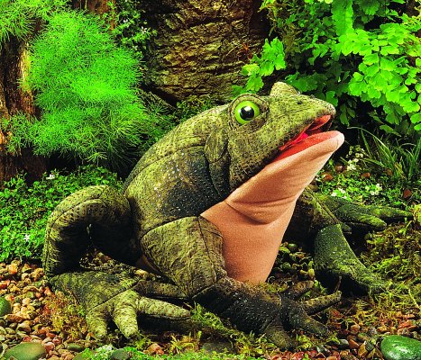 Handpuppe Kr�te Folkmanis 2146 - Normalbild