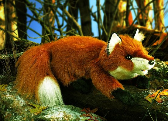 Handpuppe Fuchs klein Folkmanis 2576 - Normalbild